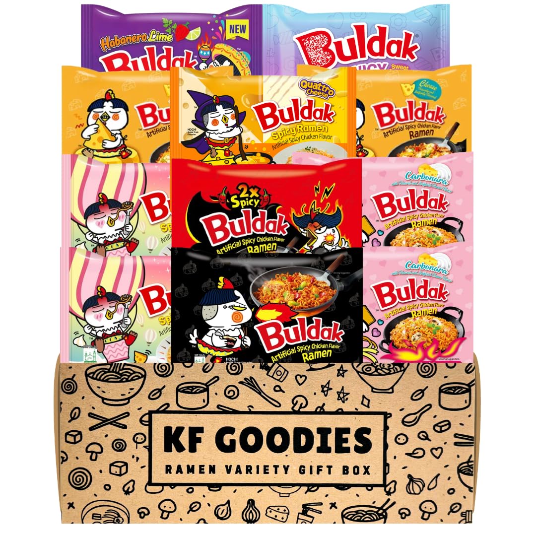 Amazon.com: KF GOODIES Korean Ramen Variety Pack Gift Box (11